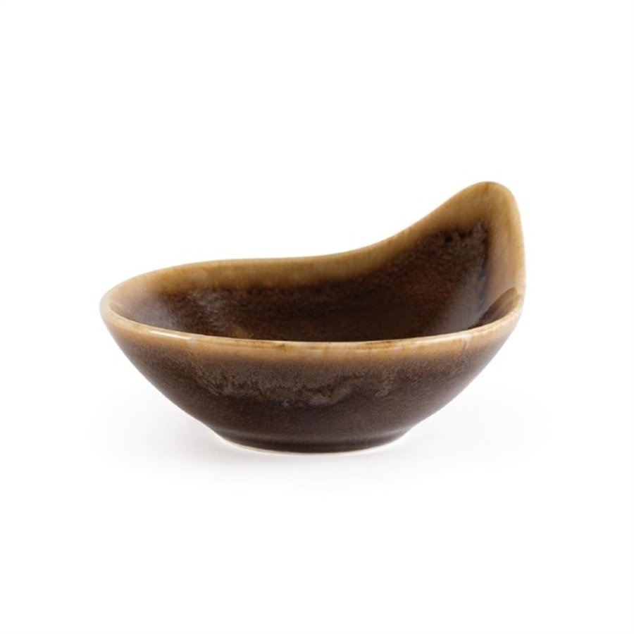 Kiln-Dip-Schalen | Braun | 7cl | 12 Stück
