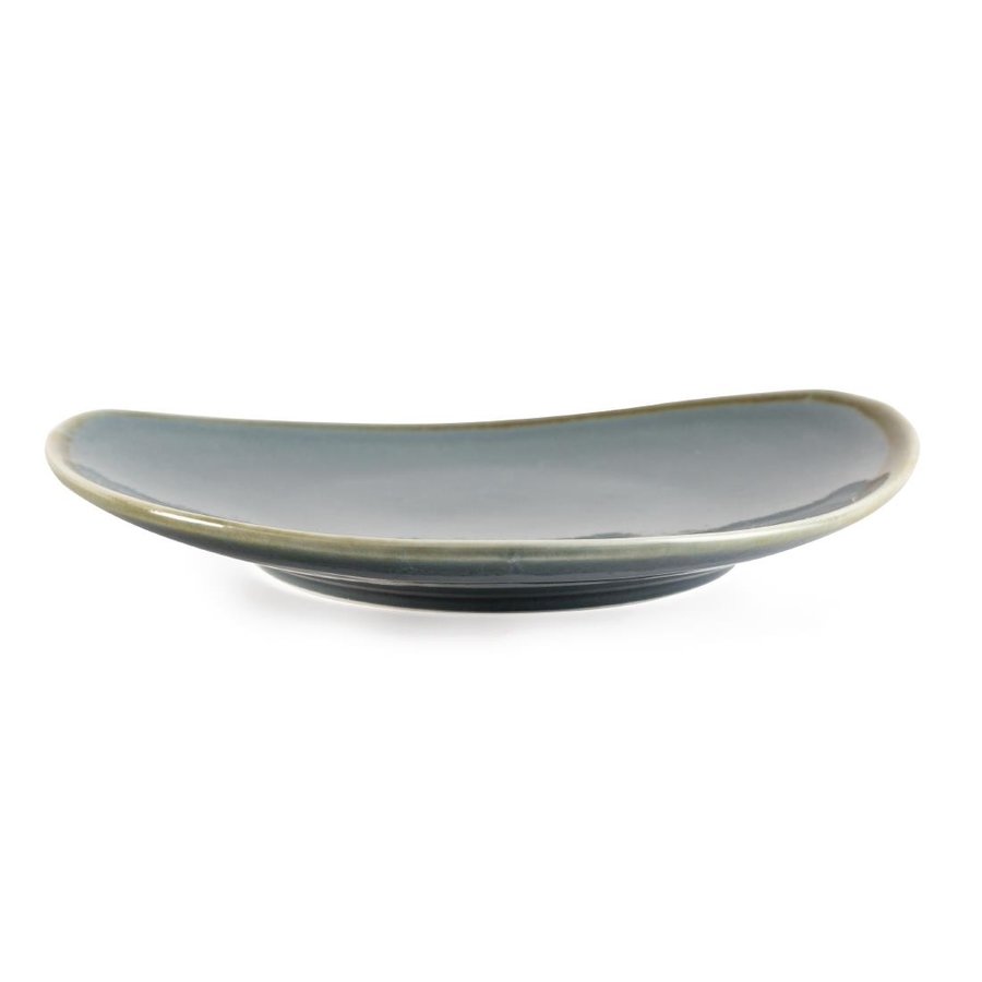 Dreieckige Ofenplatten | Blau | 28 cm | 6 Stück