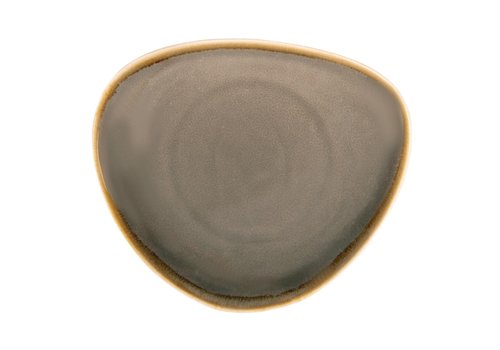  Olympia Kiln Triangular Plates | Grey | 28cm | Pack of 4 