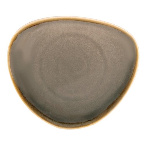  Olympia Kiln Driehoekige Borden | Grijs | 28cm | 4 stuks 