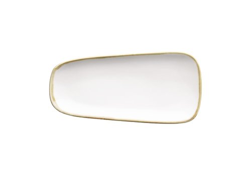  Olympia Plats de service Kiln moyens | Blanc craie | 29,5 cm | 4 pièces 