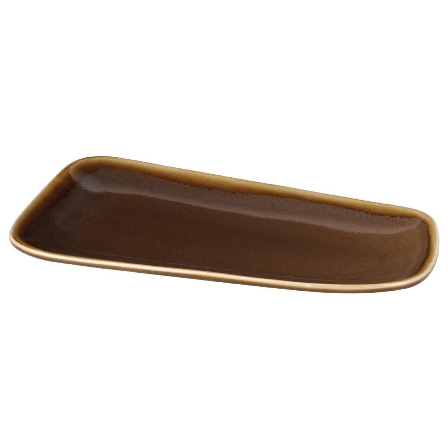 Plats de service Kiln Grand | Marron | 33,5 cm | 4 pièces