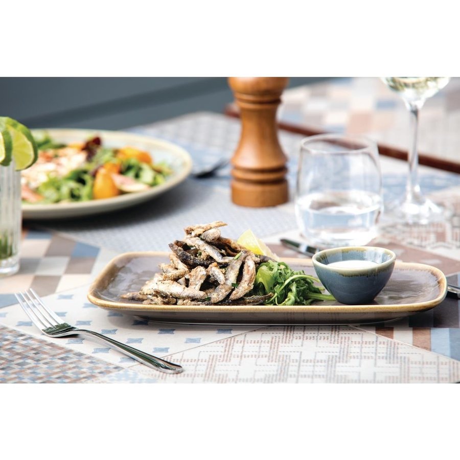 Plats de service Kiln Grand | Marron | 33,5 cm | 4 pièces