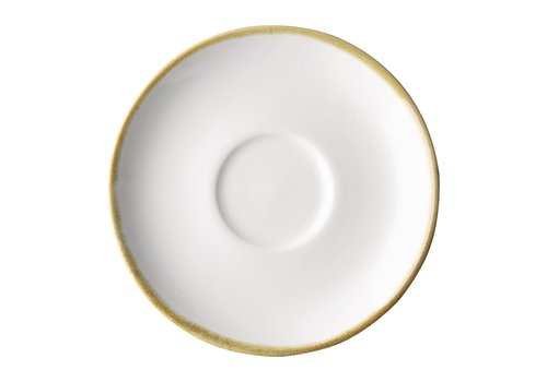  Olympia Kiln Cappuccino Dishes | Chalk White | 14Ø cm | 6 pieces 