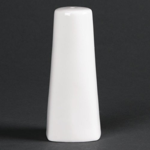  HorecaTraders Lumina salt shakers | 6 pieces | White 