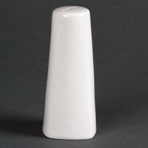  HorecaTraders Lumina pepper shakers | 6 pieces | White 