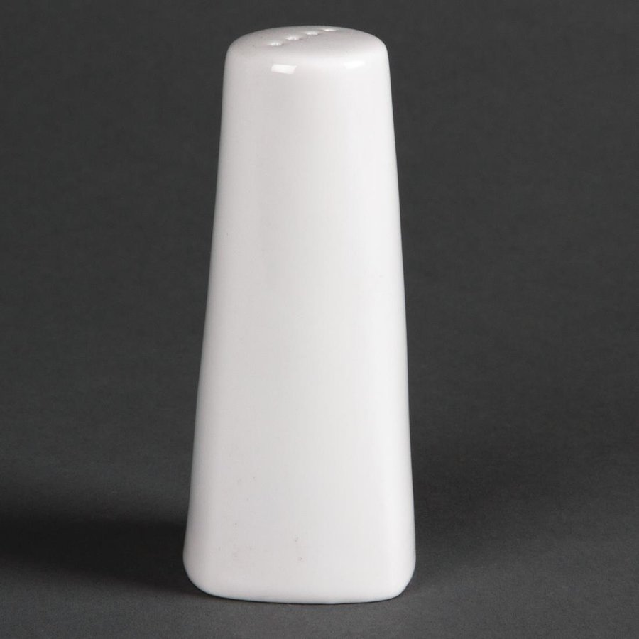 Lumina pepper shakers | 6 pieces | White
