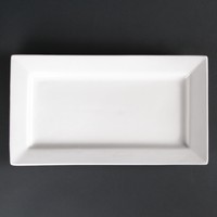 Lumina rectangular bowls | wide rim | 31x17.5cm | 2 pieces
