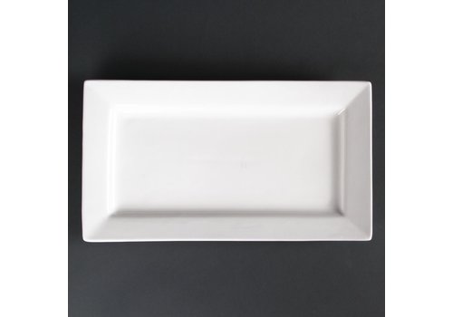  Olympia Bols rectangulaires Lumina | bord large | 31x17,5cm | 2 pièces 