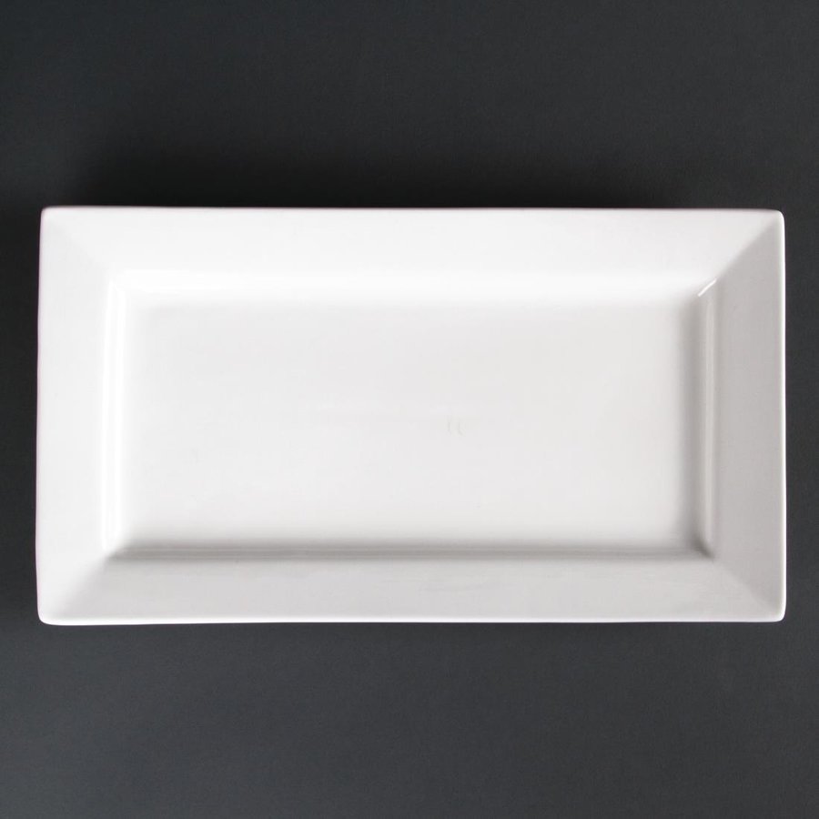Bols rectangulaires Lumina | bord large | 31x17,5cm | 2 pièces