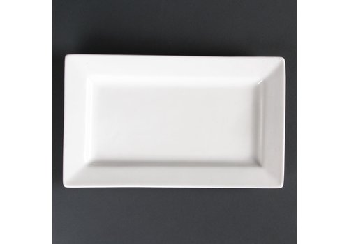  Olympia Lumina rectangular bowls | wide rim | 25.7x15.5cm | 4 pieces 