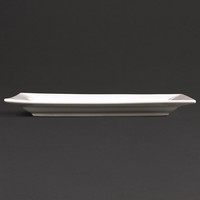 Lumina rectangular bowls | wide rim | 25.7x15.5cm | 4 pieces