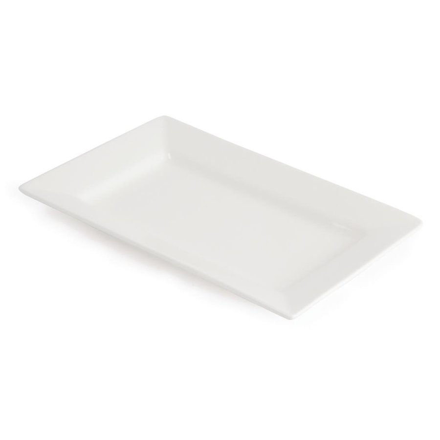 Bols rectangulaires Lumina | bord large | 25,7 x 15,5 cm | 4 pièces