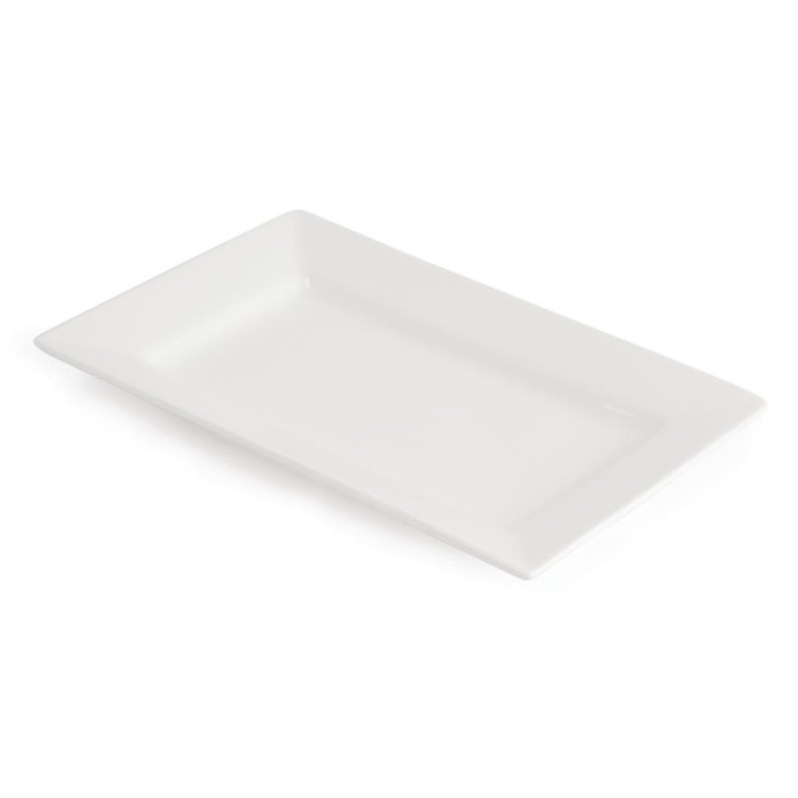 Bols rectangulaires Lumina | bord large | 20x13cm | 6 pièces