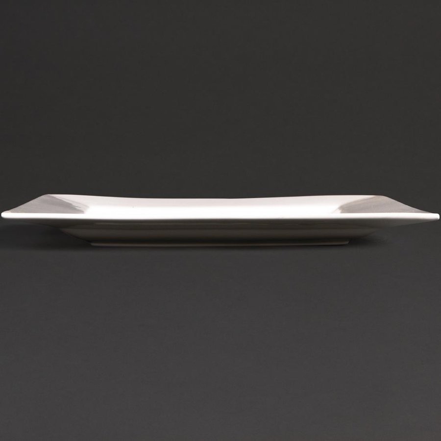 Assiettes carrées Lumina | 26,5 cm | 4 pièces
