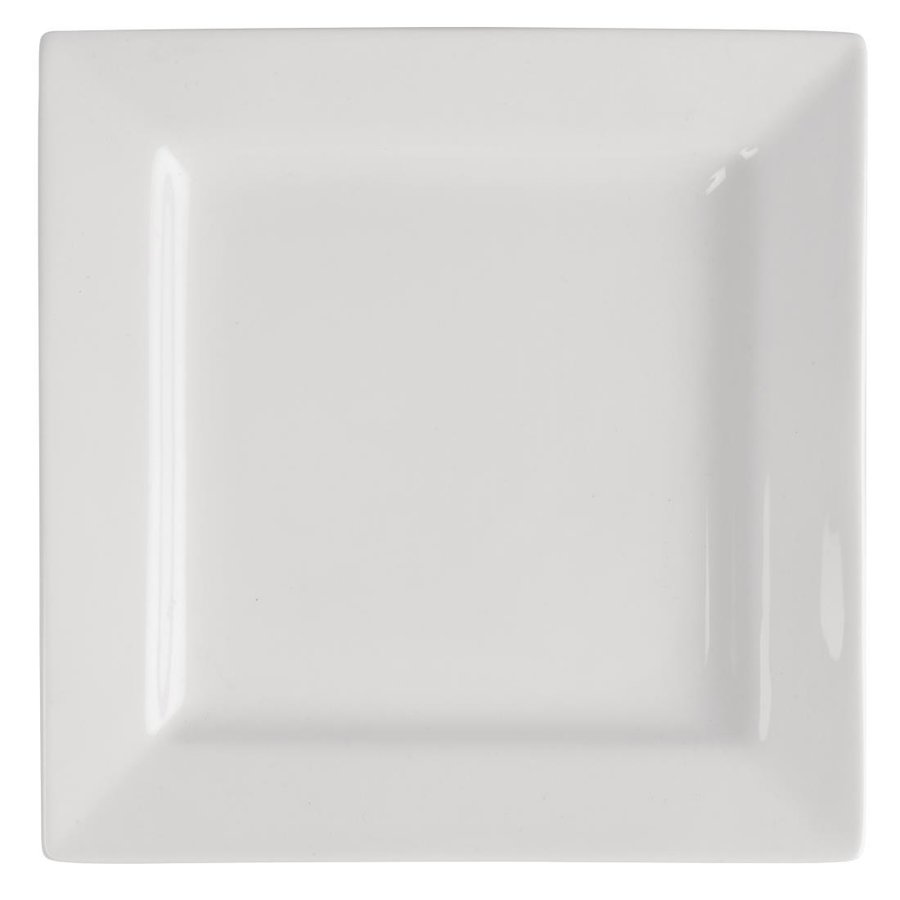Assiettes carrées Lumina | 26,5 cm | 4 pièces