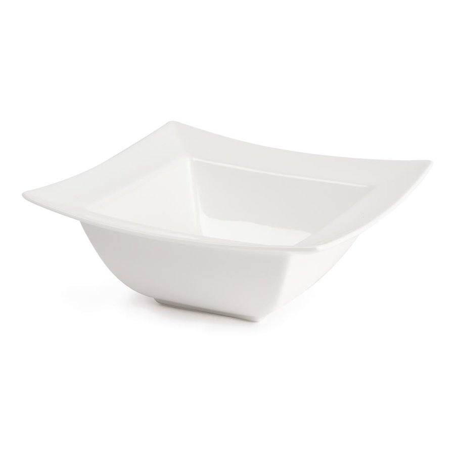 Bols carrés Lumina | bord large | 26 cm | 3 pièces