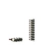 HorecaTraders Wall Mounted Wine Rack 36 Bottles