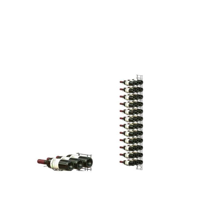 Wall Mounted Wine Rack 36 Bottles