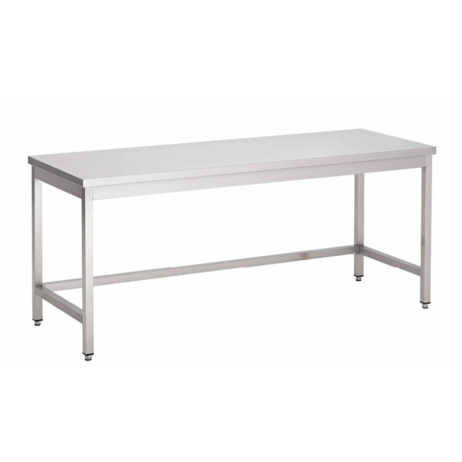 Werktafel zonder onderblad | RVS | 2000(l)x600(d)x880(h)mm