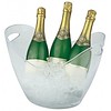 HorecaTraders Refroidisseur à vin en plastique Silverstone