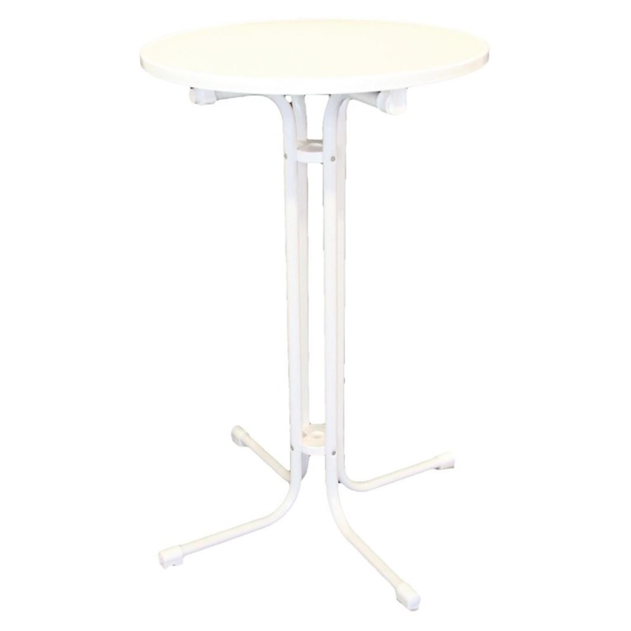 Standing table | Monaco | White | Ø70 cm