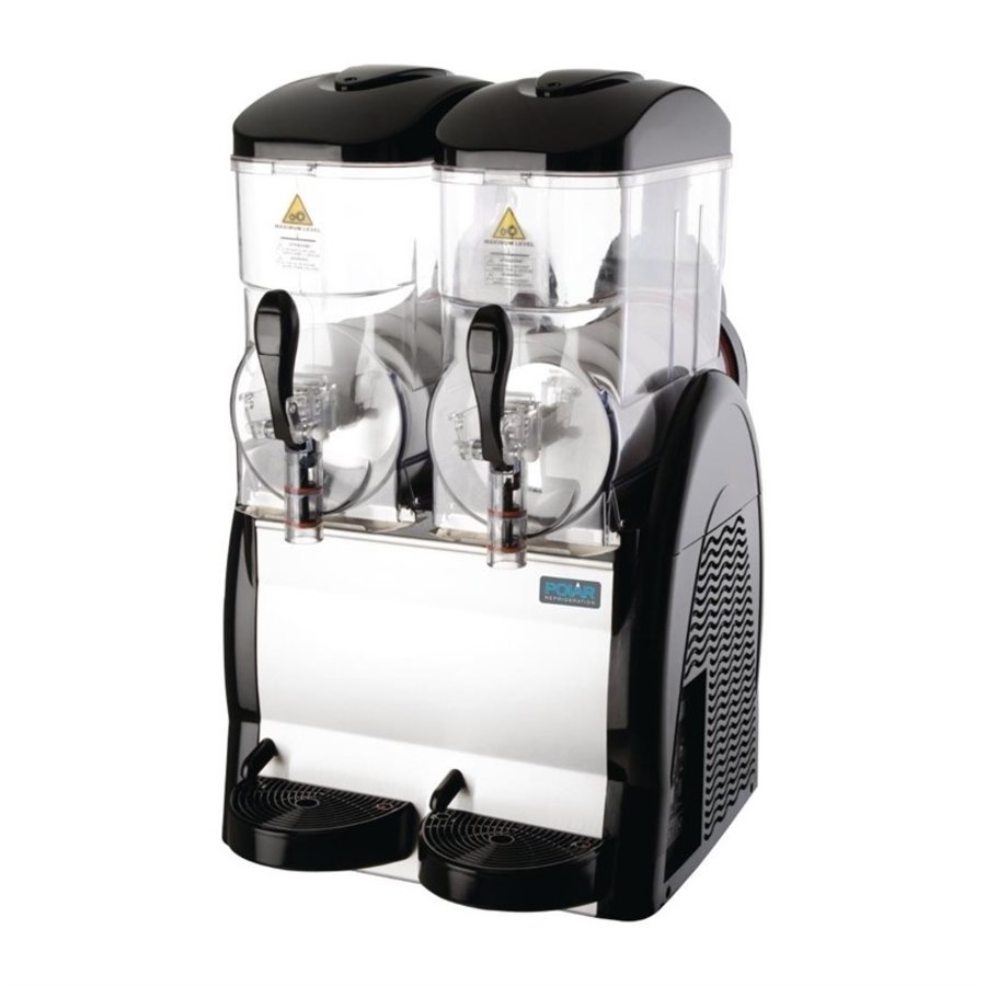 Machine à glace pilée | Série G | 2 x 12 L | 47 x 51,5 x 81 cm