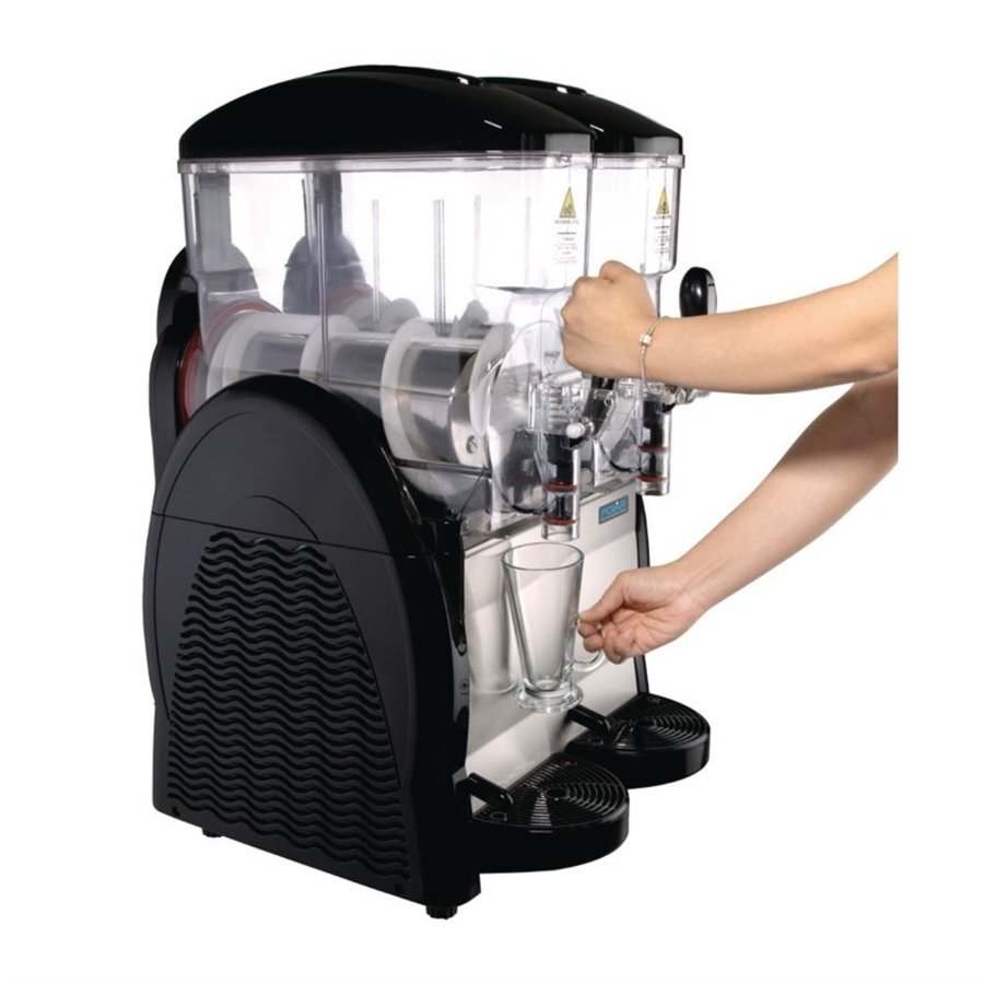 Machine à glace pilée | Série G | 2 x 12 L | 47 x 51,5 x 81 cm