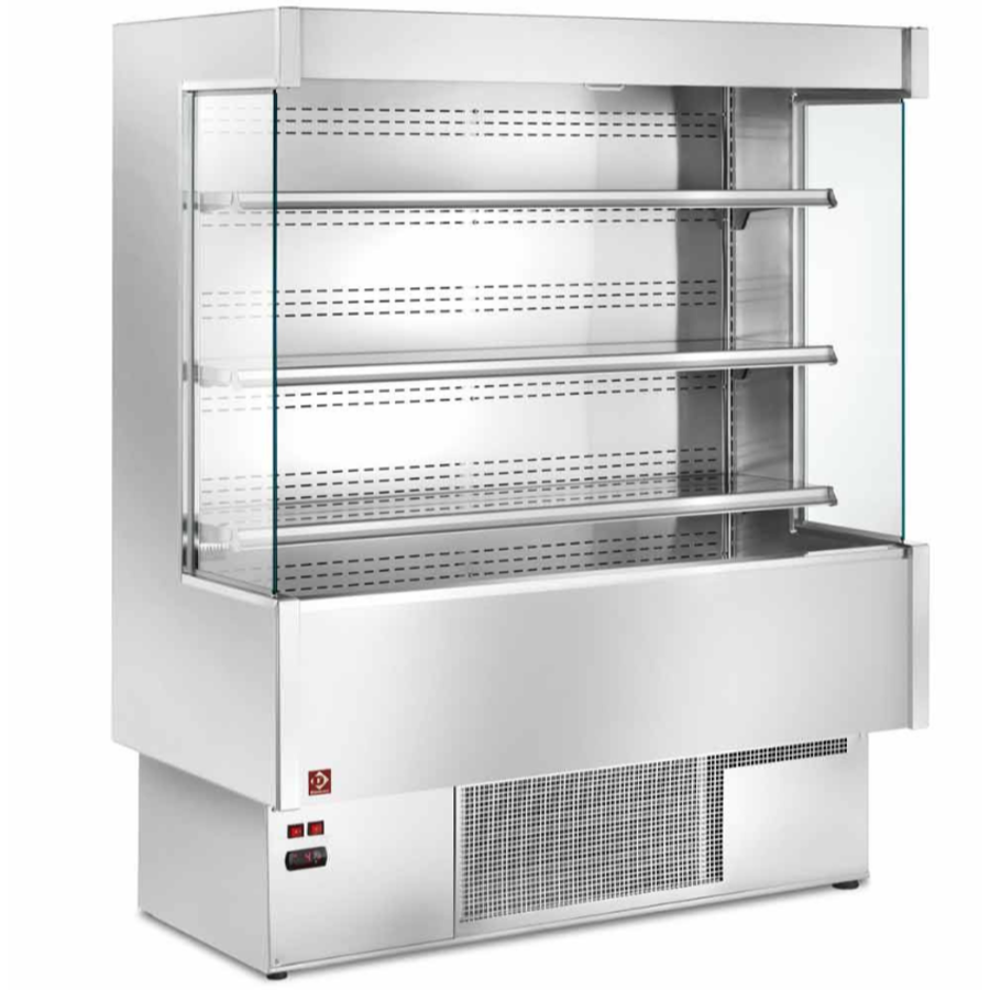 Meuble mural réfrigéré | acier inoxydable | 226 kg | 3,02 m³ | 1800 x 735 x 1820 mm