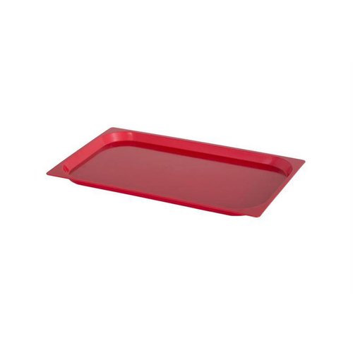  HorecaTraders Tray Red 530X325 mm 10 Pieces 