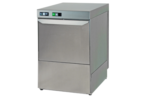  Combisteel Dishwasher front loader | With drain pump and soap dosing pump | 20 L | 60kg 