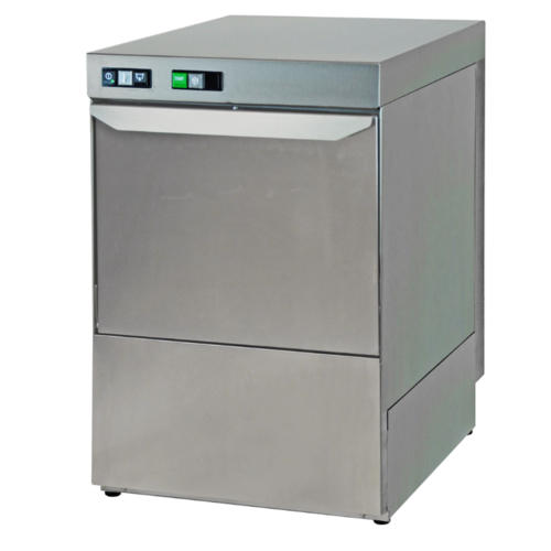  Combisteel Dishwasher front loader | With drain pump and soap dosing pump | 20 L | 60kg 