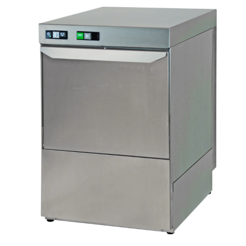  Combisteel Front loading dishwasher | With drain pump and soap dosing pump | 20 L | 60 kg 