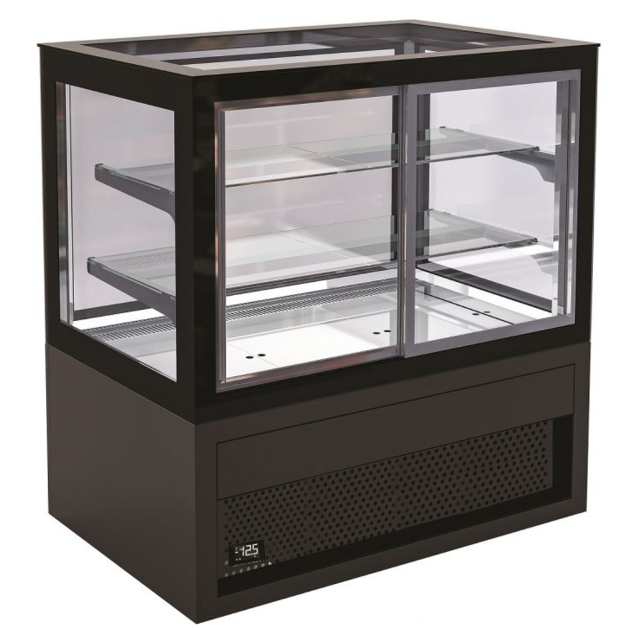 Vitrine réfrigérée | 2 étagères adaptées | Qualité supérieure