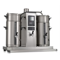 Rondfilter koffiemachine | separate heet water aftap | 10L | 2 containers