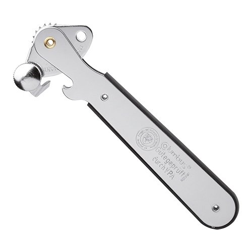  HorecaTraders Dosenöffner | Stahl | 16,2 cm 