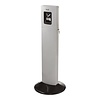 Rubbermaid Smokers column | Silver | Metal | 42.7 x 108.7 cm