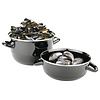 HorecaTraders Poêle à moules noire | Ø22 cm