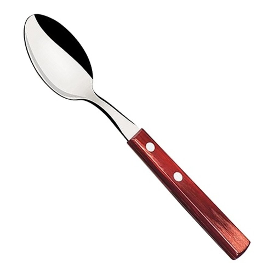 Steak Spoon | Tramontina | stainless steel | Wood | 19 cm