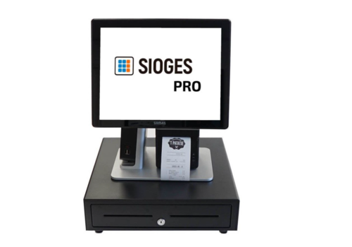  Sam4s Système de caisse enregistreuse | 15 pouces | 2,42 GHz | 4 Go 