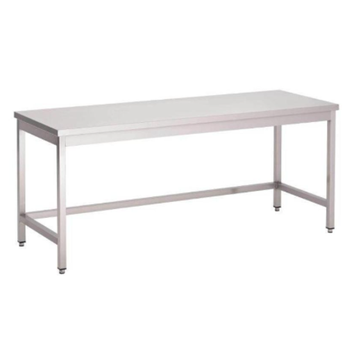  Combisteel RVS Werktafel | Extra lang Blad | 60 cm Diep - 7 Formaten 