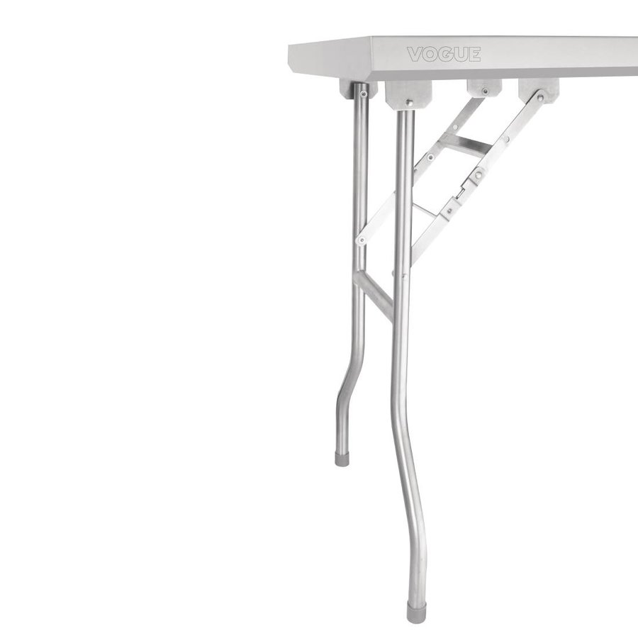 Work table | stainless steel | Collapsible | 21.6kg | 1830 x 610 x 780mm