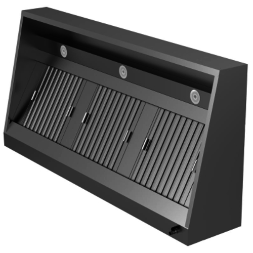  HorecaTraders Extractor hood | 2000 x 700 x 400mm | Wall model 