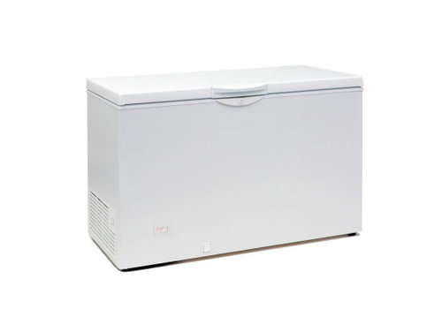  HorecaTraders Refrigerator | White | Hinged lid | 1320 x 690 x 860mm 