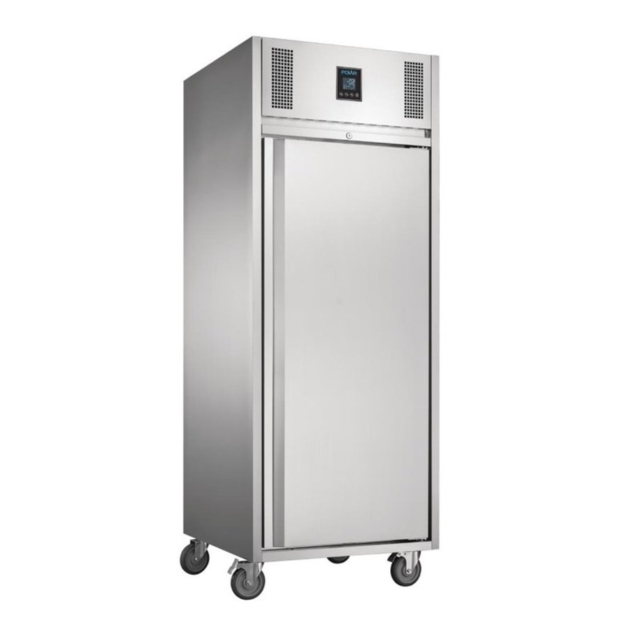 Refroidissement | Porte simple | 550 L | acier inoxydable | 198 x 74 x 82 cm