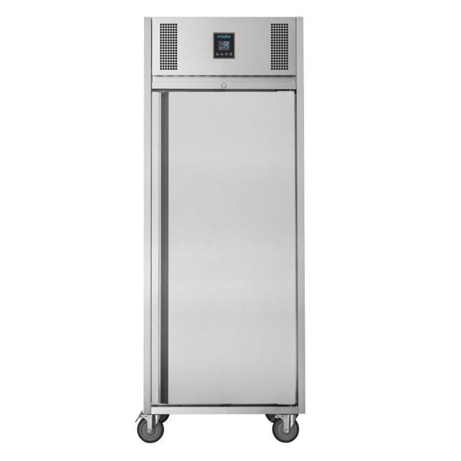 Refroidissement | Porte simple | 550 L | acier inoxydable | 198 x 74 x 82 cm