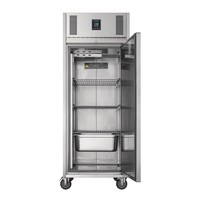 Refroidissement | Porte simple | 550 L | acier inoxydable | 198 x 74 x 82 cm