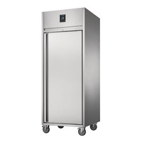 Refroidissement | Porte simple | 550 L | acier inoxydable | 198 x 74 x 82 cm