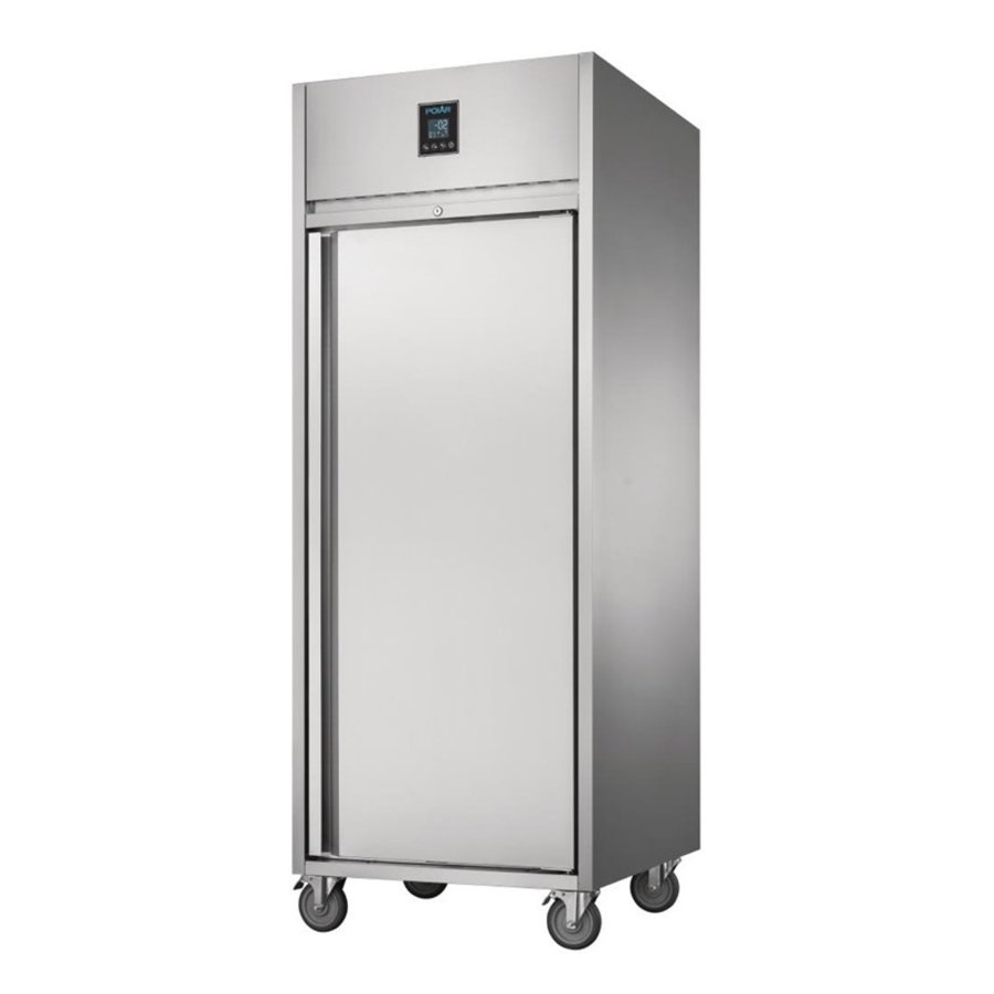 Refroidissement | Porte simple | 550 L | acier inoxydable | 198 x 74 x 82 cm