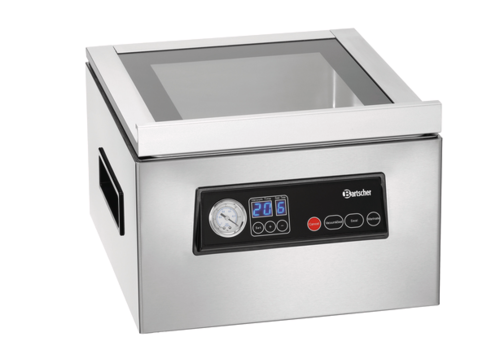  Bartscher Appareil à vide K 300/60L | acier inoxydable | 305 x 320 x 90 mm 